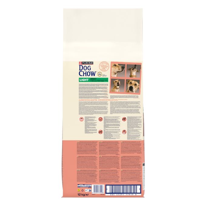 PURINA® DOG CHOW®  Dog Chow Light Pavo 12kg
