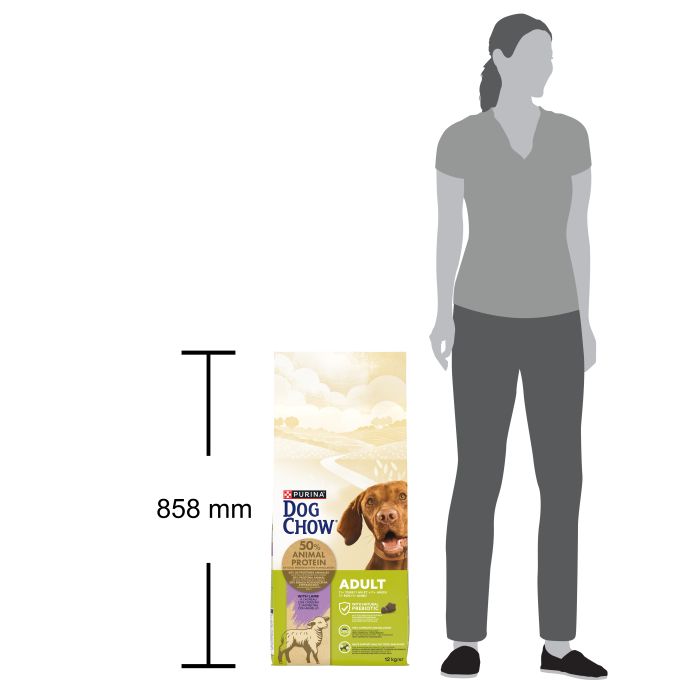 PURINA® DOG CHOW®  Dog Chow Adulto con Codero 12kg