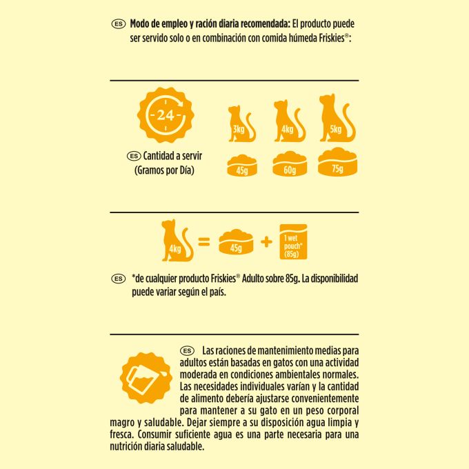 PURINA® FRISKIES®  PURINA® FRISKIES® Gato ADLT Bf Chk Veg 7.5kg