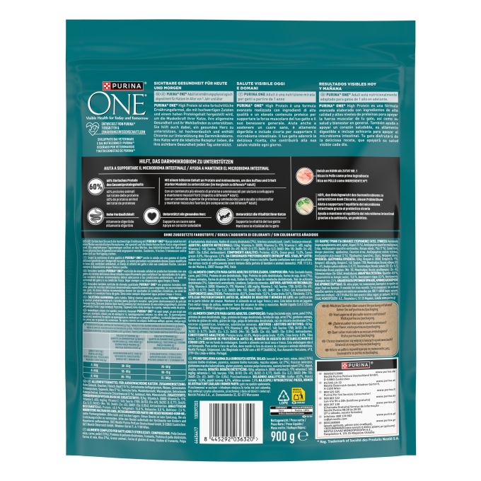 PURINA® ONE® High Protein Rico en Pollo