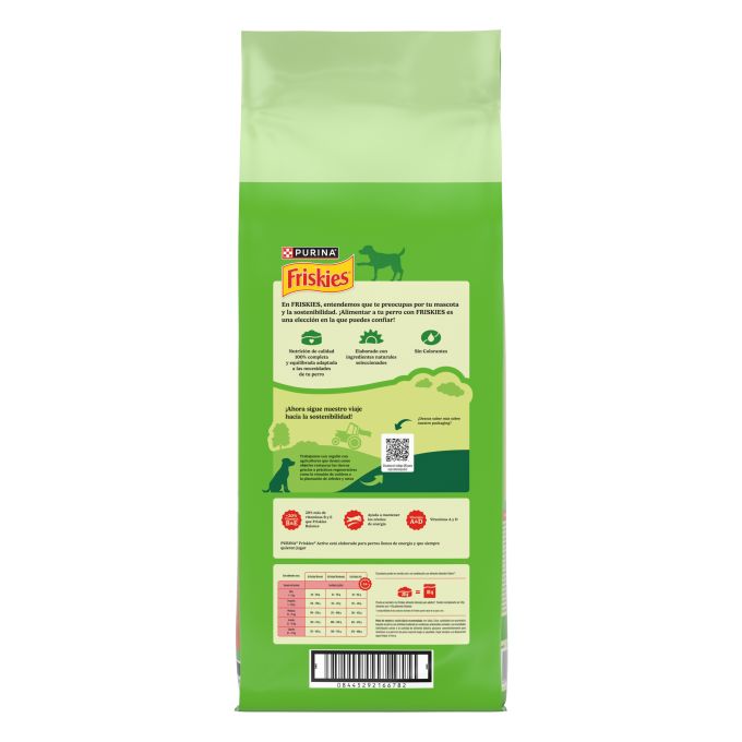 PURINA® FRISKIES®  PURINA® FRISKIES® Active Carne 15kg+2.5kg GRATIS