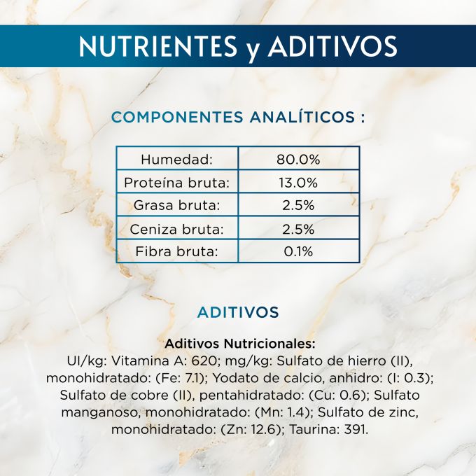 PURINA®  GOURMET® Perle Finos Trocitos del Océano en salsa Surtido 4x86g