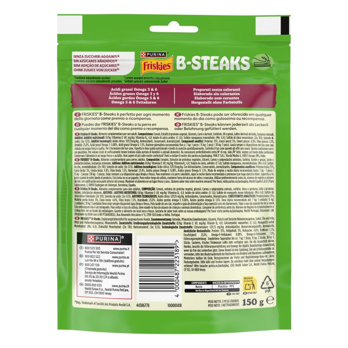 PURINA®  FRISKIES®  B-Steaks
