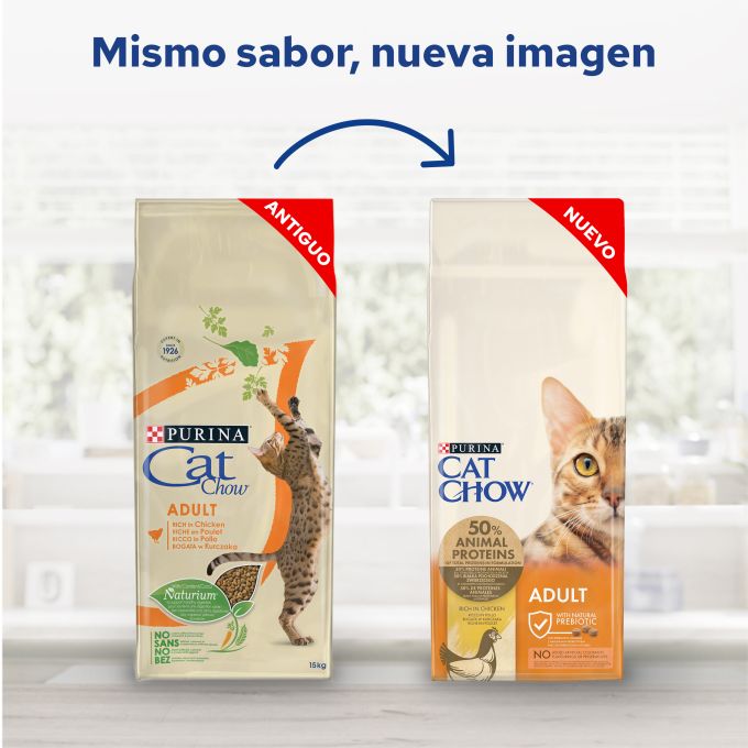 PURINA® CAT CHOW®  Cat Chow Adulto Pollo 15 kg