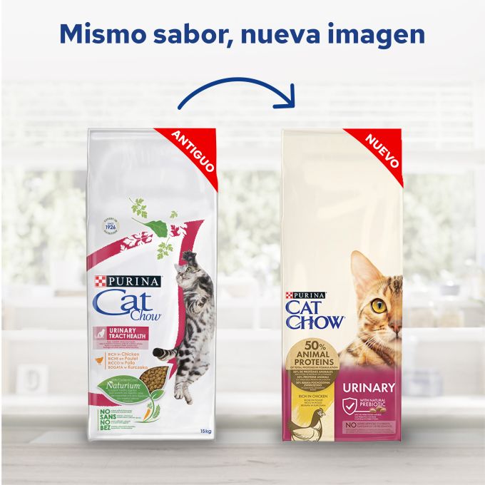 PURINA® CAT CHOW®  Cat Chow Urinary Pollo 15 kg