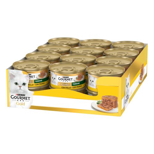 PURINA® GOURMET® Gold  Terrine con Pollo