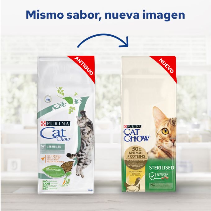 PURINA® CAT CHOW®  Cat Chow Esterilizado Pollo 3 kg