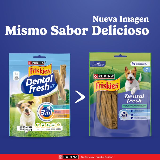 PURINA® FRISKIES® Dental Fresh Pequeño Dental Fresh Pequeño