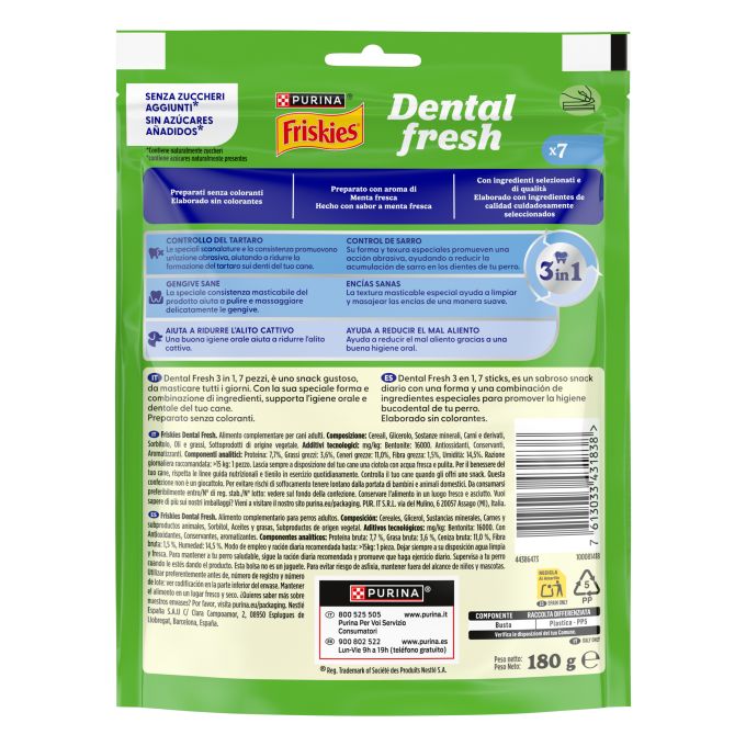 PURINA® FRISKIES® Dental Fresh Mediano Dental Fresh Mediano