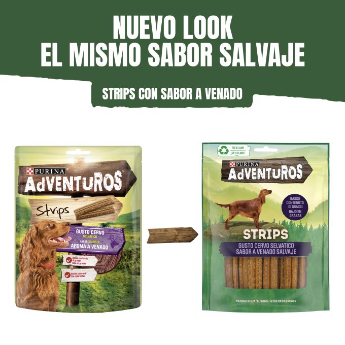 PURINA®  ADVENTUROS®  Strips