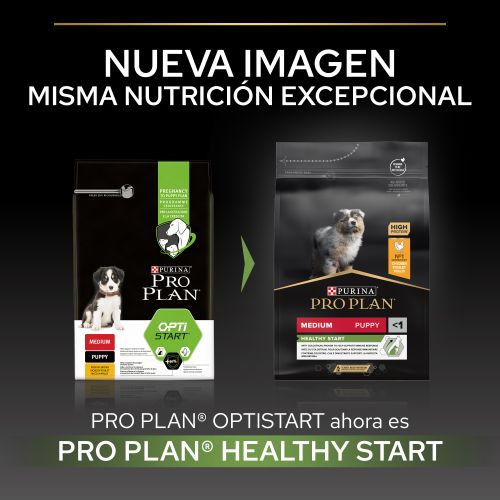 PURINA® PRO PLAN®Puppy Medium HEALTHY START Pollo