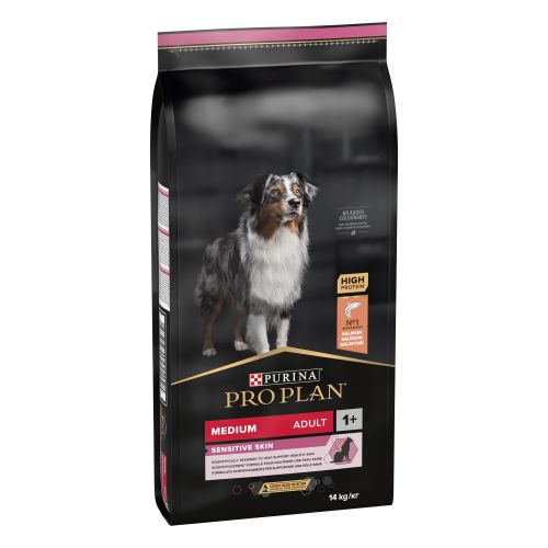 PURINA® PRO PLAN®Medium Adult SENSITIVE SKIN Salmón