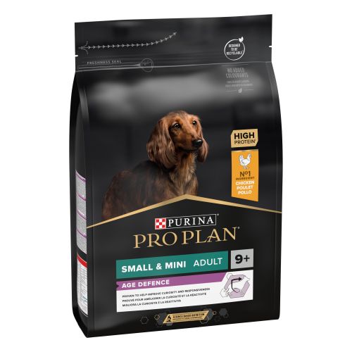 PURINA® PRO PLAN®Small & Mini Adult 9+ AGE DEFENCE Pollo