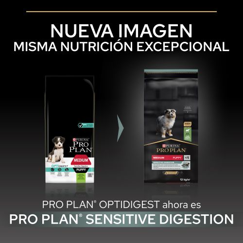 PURINA® PRO PLAN®Puppy Medium SENSITIVE DIGESTION Cordero