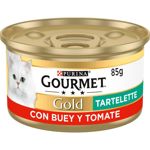 PURINA® GOURMET® Gold   Tartelette con Buey y Tomate