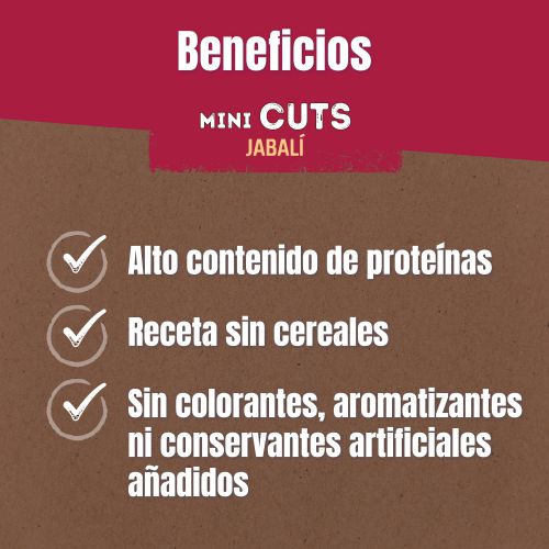 PURINA®  ADVENTUROS®  Mini Cuts Jabalí