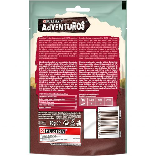 PURINA®  ADVENTUROS®  Mini Cuts Jabalí