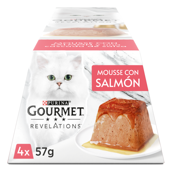 PURINA® GOURMET® Revelations  Mousse con Salmón