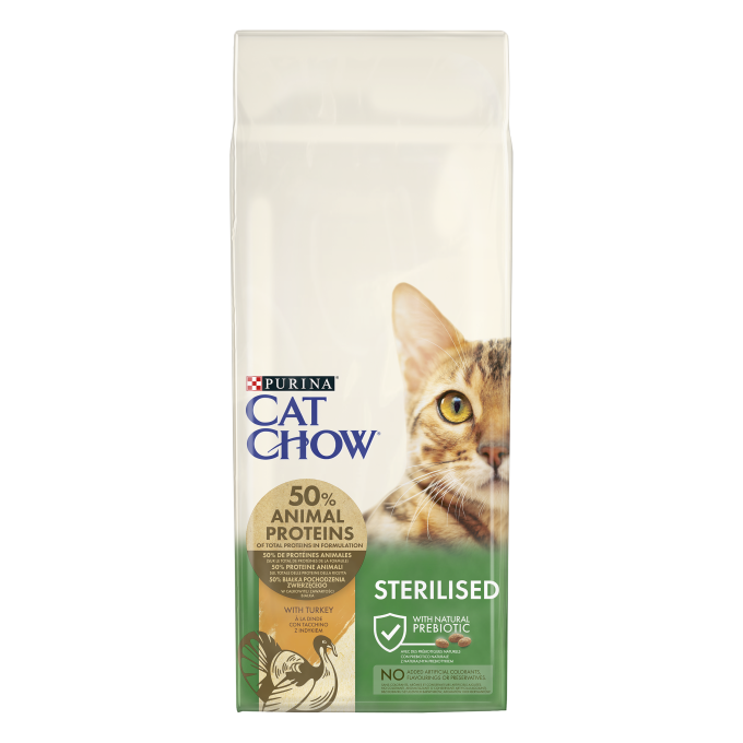 Cat Chow Esterilizado Pavo