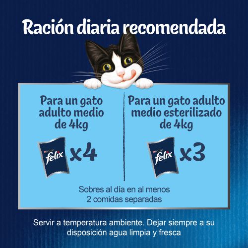 PURINA® FELIX® Fantastic Festín del Mar en Gelatina