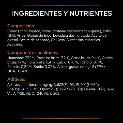 PURINA® PRO PLAN® VETERINARY DIETS  FELINE NF Renal Function Advanced Care Sobres Pollo