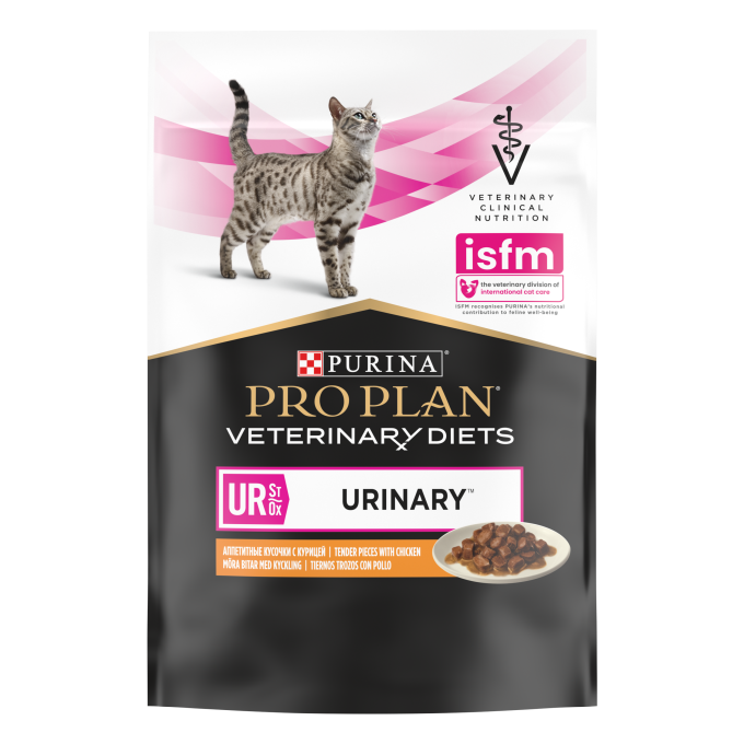 PURINA® PRO PLAN® VETERINARY DIETS  FELINE UR Urinary Sobres Pollo