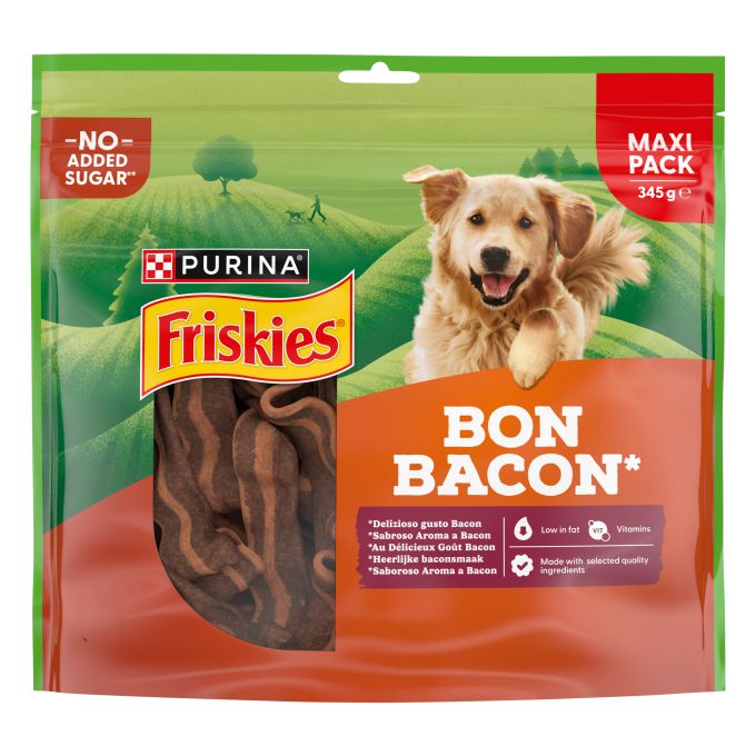 PURINA®  FRISKIES® Maxipack  Bon bacon