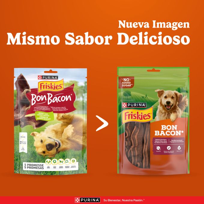 PURINA® FRISKIES® Bon Bacon Bon Bacon