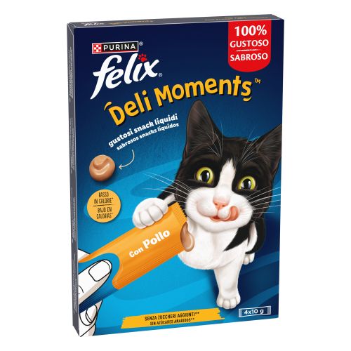 ​PURINA®  FELIX® Deli Moments™ con Pollo