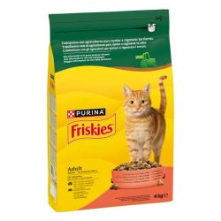 PURINA® FRISKIES® Adulto con Buey, Pollo y Verduras