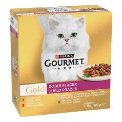 Ver PURINA® GOURMET® Gold   Doble Placer Pack Surtido