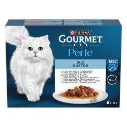 Ver PURINA® GOURMET® Perle Finas Láminas DUO con Pescados