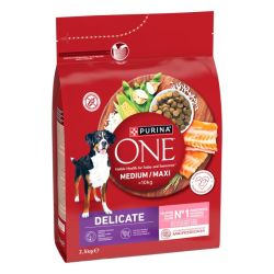 Ver PURINA® ONE® Delicate Medi-Maxi Salmon y Arroz