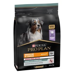 Ver PURINA® PRO PLAN®  Medium & Large SENSITIVE DIGESTION Grain Free Pavo