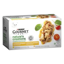 Ver PURINA® GOURMET® Nature's Creations Mini Filetes rico en pollo y pavo