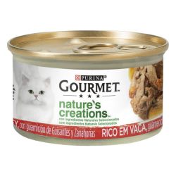 Ver PURINA® GOURMET® Nature's Creations Mini Filetes rico en buey