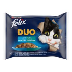 Ver PURINA® FELIX® DUO Festín del Mar en Gelatina