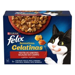 Ver PURINA® FELIX® Sensations Festin de Sabores en Gelatina