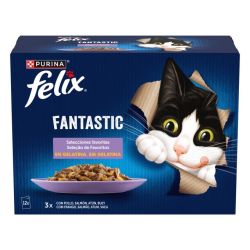 Ver PURINA® FELIX® Fantastic Selecciones Favoritas en Gelatina