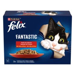 Ver PURINA® FELIX® Fantastic Festin de Sabores en Gelatina