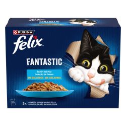 Ver PURINA® FELIX® Fantastic Festín del Mar en Gelatina