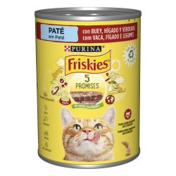 Ver PURINA® FRISKIES® Adulto con Buey e Hígado en Paté