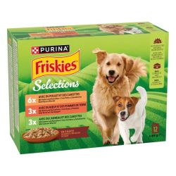 Ver PURINA® FRISKIES® Adulto con Pollo y Cordero en Salsa