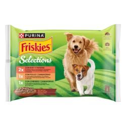Ver PURINA® FRISKIES® Selections Adulto con Pollo y Zanahorias en Salsa