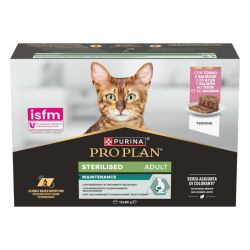 Ver PURINA® PRO PLAN® Gato Adulto STERILISED MAINTENANCE Terrina con atún y salmón