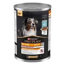 PURINA® PRO PLAN®  All size Adult Grain-free rico en Pescado en Salsa. Lata 400g