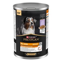 Ver PURINA® PRO PLAN® All size Adult rico en Pavo en Gelatina. Lata 400g