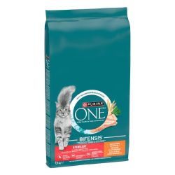 Ver PURINA® ONE® Bifensis Esterilizado Gato seco Rico en Pollo