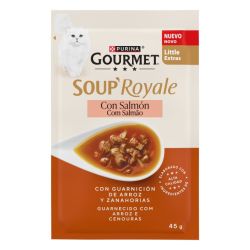 Ver PURINA® GOURMET® SOUP ROYALE con Salmón