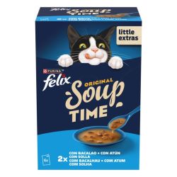Ver PURINA® FELIX® Soup Time Original con Bacalao